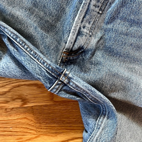 NWT AGolde 90s Pinch High Rise Straight Jeans Size 30 - Picture 15 of 16